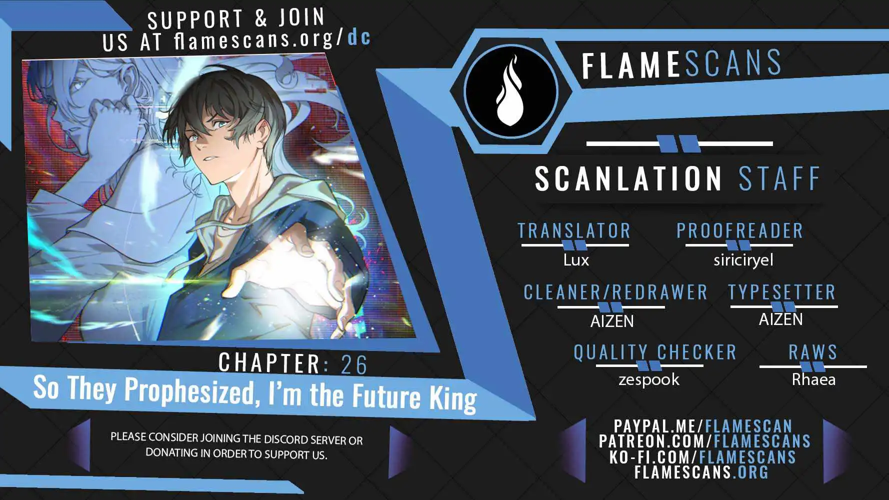 They say i'm the future king Chapter 26 1